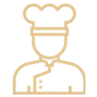 Icon eines Kochs